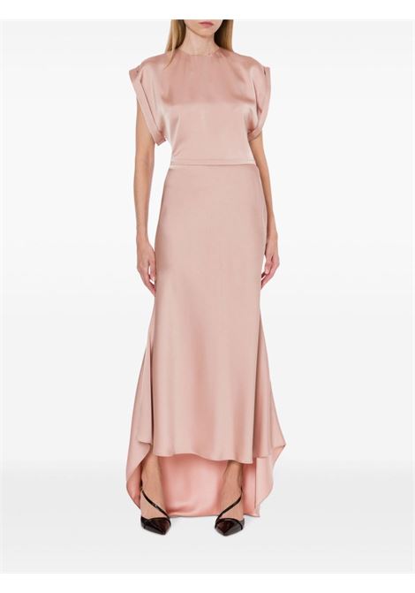 Gonna lunga in satin rosa Philosophy - donna PHILOSOPHY DI LORENZO SERAFINI | 011157170177